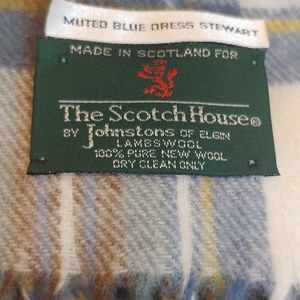 NEW 100% Lambs Wool Scarf - The Scotch House by Johnstons of Elgin